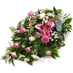 Pink &amp; Cream Tied Sheaf  