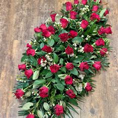 Rose Coffin Spray