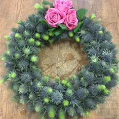 Eryngium Wreath