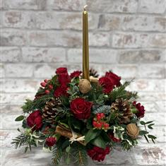 Festive Flair Table Arrangement