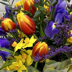 Spring Florist Choice Hand Tie 