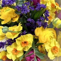 Spring florist choice bouquet
