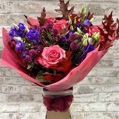 Plum Perfection Hand Tie 