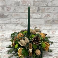 Taste of Christmas Table Arrangement