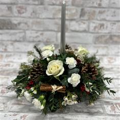 Sleigh Bells Table Arrangement